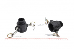 Камлок полипропилен (PP) B-125  1 1/4" (32 мм)