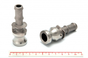 Камлок из нержавеющей стали E-050  1/2" (13 мм)