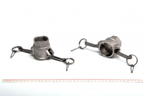 Камлок из нержавеющей стали D-125  1 1/4" (32 мм) 