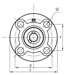 UCFC 208 (FSB) Подшипниковый узел