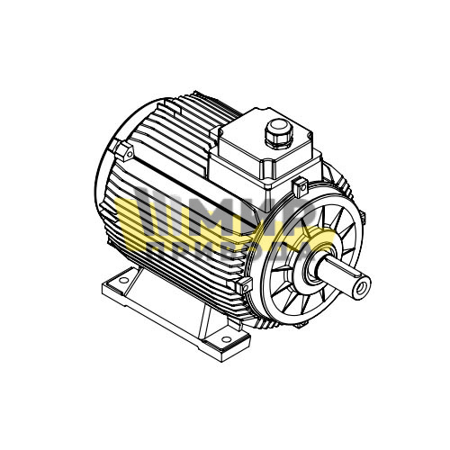 Электродвигатель дымоудаления GM2ED 200 L 2b (37/3000)