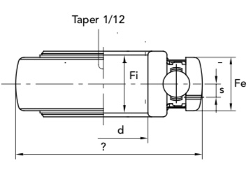 UK 207 Подшипник
