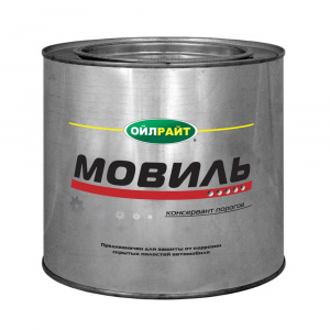 Консервант порогов Мовиль OILRIGHT банка 2 кг