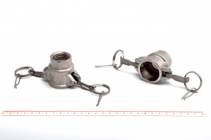 Камлок из нержавеющей стали D-075  3/4" (20 мм) 