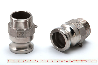 Камлок из нержавеющей стали F-150  1 1/2" (38 мм)