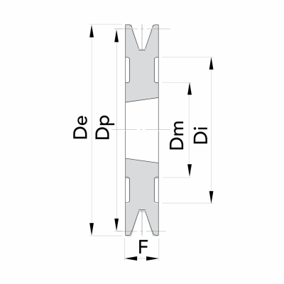 1SPB-180 TB1610 Шкив