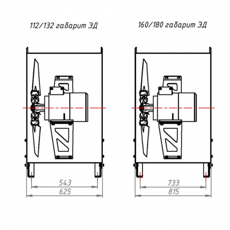 Осевой вентилятор OB710 2М (0.75/1500)