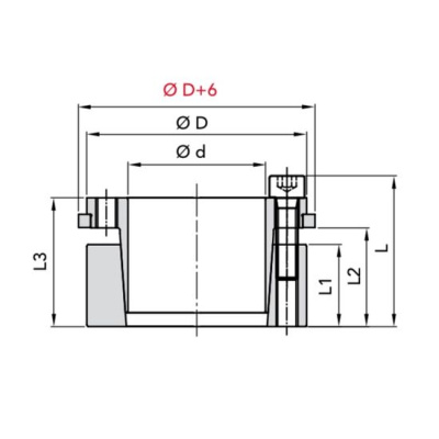 RCK 71 32x60 Муфта