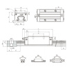 Каретка HGH 15CA