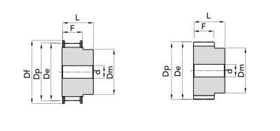 40 T10 24 Шкив зубчатый