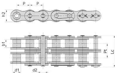Замок 06B-2 (звено соединительное)